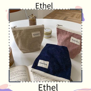 Ethel1 กระเป๋าสตางค์ กระเป๋าเครื่องสําอาง ขนาดเล็ก สไตล์วินเทจ