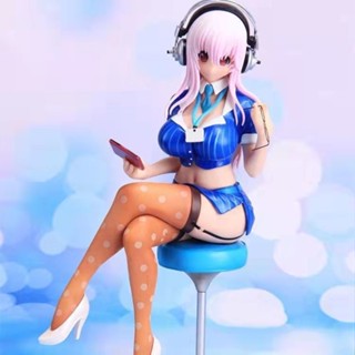 Super Sonico ตุ๊กตาเครื่องประดับ Sonico สองมิติความงามเซ็กซี่อะนิเมะตุ๊กตามืออาชีพสวมใส่ Sonico อะนิเมะอุปกรณ์ต่อพ่วงทำมือเครื่องประดับ