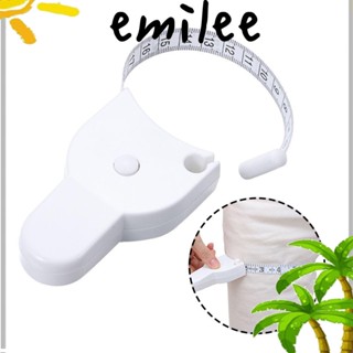 EMILEE เทปวัดร่างกายอัตโนมัติ แบบพกพา ขนาดเล็ก 150 ซม. 60 นิ้ว