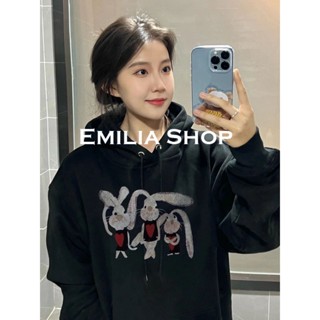 EMILIA SHOP  เสื้อผ้าผู้ญิง แขนยาว เสื้อฮู้ด  รุ่นใหม่ Unique High quality ทันสมัย A28J0X0 36Z230909