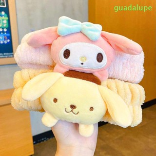 Guadalupe สาว ที่คาดผม แฟชั่นน่ารัก Kuromi ล้างหน้า ขนแกะ ปะการัง ซินนาม่อนโรล สไตล์เกาหลี ที่คาดผม