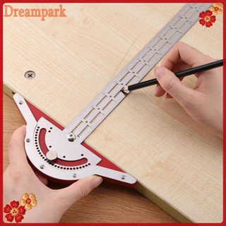 Mark Edge Ruler ไม้โปรแทรกเตอร์ 70 องศา Angle Finder Scriber Gauge (20 นิ้ว)