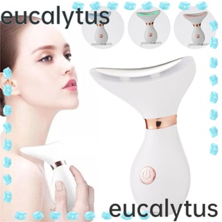 Eucalytus1 เครื่องมือยกกระชับใบหน้า คอ คาง แบบคู่ มีไฟ LED