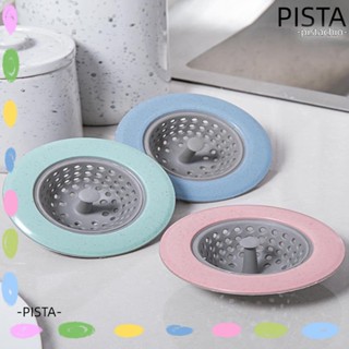 Pista ฝาครอบท่อระบายน้ําชั้น ซิลิโคน อ่างอาบน้ํา ปลั๊กอ่างล้างจาน กรองผม สําหรับห้องครัว ห้องน้ํา