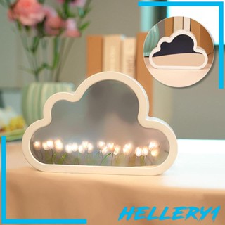 [Hellery1] โคมไฟตั้งโต๊ะ รูปก้อนเมฆ แฮนด์เมด DIY