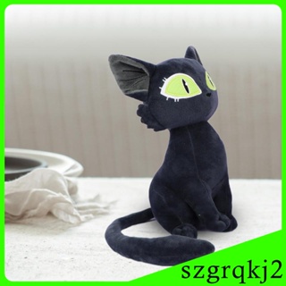 [Szgrqkj2] ตุ๊กตาฟิกเกอร์ รูปการ์ตูนสัตว์ แมวน่ารัก แบบนิ่ม แฮนด์เมด กอดได้ สําหรับตกแต่งบ้าน ของขวัญวันหยุด