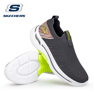 SKECHERS รองเท้ากีฬา รองเท้าวิ่งลําลอง ผ้าตาข่าย ระบายอากาศได้ดี น้ําหนักเบา ดูดซับแรงกระแทก แฟชั่นฤดูร้อน สําหรับผู้ชาย