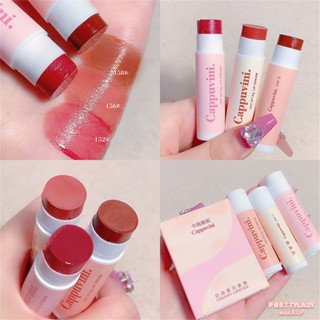 Cappuvini ลิปสติกให้ความชุ่มชื้น 3 สี Dilute Lip Pattern Vaseline Extreme Essence [prettylady]