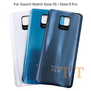 เคสแบตเตอรี่ด้านหลัง 3D 3D แบบเปลี่ยน สําหรับ Xiaomi Redmi Note 9S Note 9 Pro 64MP