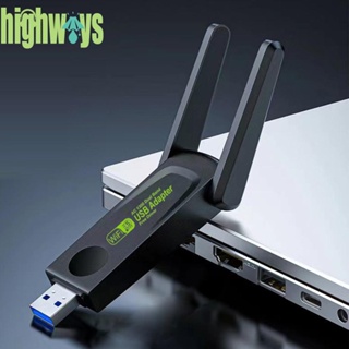 เสาอากาศเครือข่าย WiFi 1300Mbps 2.4GHz 5GHz Dual Band สําหรับแล็ปท็อป PC [highways.th]