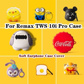 【imamura】เคสหูฟัง แบบนิ่ม กันกระแทก ลายการ์ตูน สําหรับ Remax TWS 10i Pro Remax TWS 10i Pro NO.1