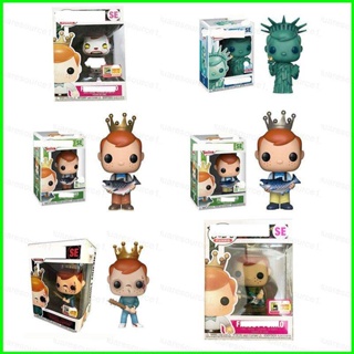 Sqt FREDDY FUNKO POP โมเดลฟิกเกอร์คอสเพลย์ รูปปั้นเสรีภาพ ของเล่นสําหรับเด็ก