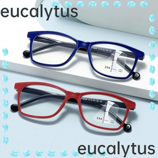 Eucalytus1 แว่นตาอ่านหนังสือ กรอบแว่นวินเทจ เรียบง่าย ป้องกันแสงสีฟ้า สําหรับผู้ชาย ผู้หญิง