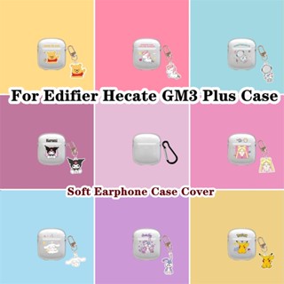 【จ่ายตรง】เคสหูฟัง แบบนิ่ม แบบใส ลายการ์ตูน สําหรับ Edifier Hecate GM3 Plus Edifier Hecate GM3 Plus