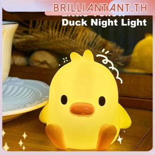 การ์ตูนเป็ดไฟกลางคืนน่ารัก Nerdy Animal Night Light ห้องนอนโคมไฟข้างเตียงพร้อมไฟนอน