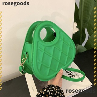 Rosegoods1 กระเป๋าสะพายข้าง หนัง PU ลําลอง น้ําหนักเบา จุของได้เยอะ แฟชั่นสําหรับผู้หญิง