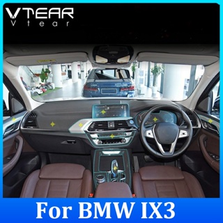 Vtear ฟิล์ม TPU นิ่ม แบบใส ป้องกันพวงมาลัยรถยนต์ สําหรับ BMW IX3 2020-2023