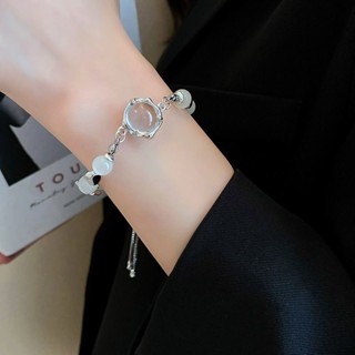 Tiktok hot# Japanese and Korean design ins cold wind cats eye Awn star beaded bracelet lattice hip-hop bracelet light luxury ins style bracelet 8.24zs