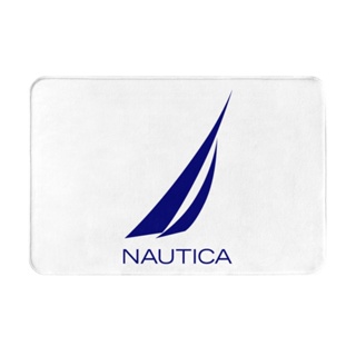 Nautica (2) พรมเช็ดเท้า ผ้าสักหลาด กันลื่น ดูดซับน้ํา แห้งเร็ว 16x24 นิ้ว สําหรับห้องน้ํา พร้อมส่ง