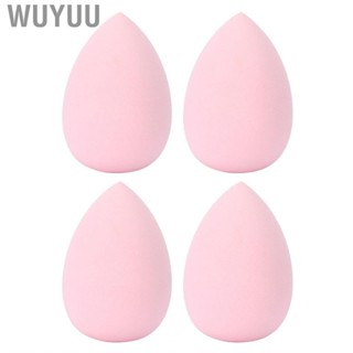 Wuyuu STAGENIUS 4pcs Portable Soft  Puff Wet Dry Dual Use Makeup Set Cosmetic Tool