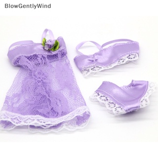 Blowgentlywind ชุดนอนเสื้อผ้า อุปกรณ์เสริม สําหรับตุ๊กตา 30 ซม. 3 ชิ้น ต่อชุด BGW