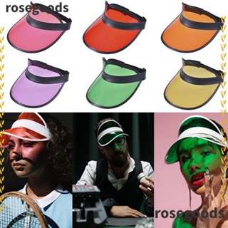 Rosegoods1 หมวกเบสบอล พลาสติก ฤดูร้อน สําหรับผู้หญิง ผู้ชาย กีฬา หมวกบังแดด