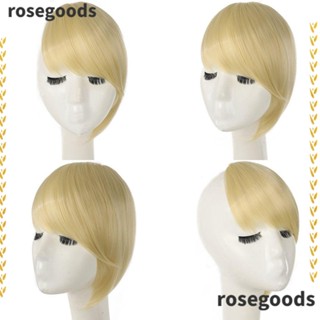 Rosegoods1 กิ๊บติดผมปลอม ขอบสังเคราะห์ 1 ชิ้น