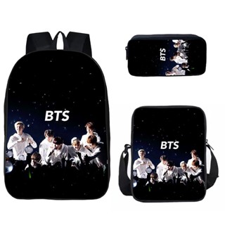 กระเป๋าเป้สะพายหลัง ลาย BTS