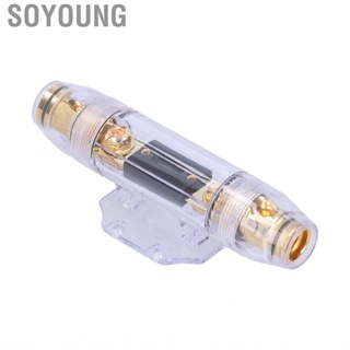 Soyoung AGU Fuse Holder  100A Profressional Practical Inline for Car Yacht Audio