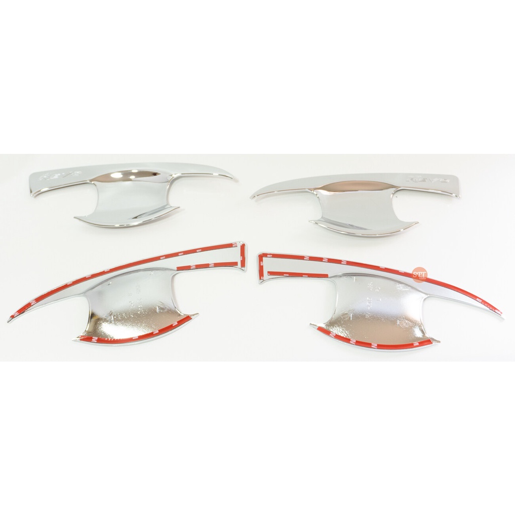 เบ้ารองมือเปิดประตู TOYOTA REVO ทุกรุ่น ชุบโครเมี่ยม เบ้ากันรอย เบ้ามือเปิด กันรอยประตู โตโยต้า รีโว่ revo กันรอยมือเปิด - รูปที่ 4