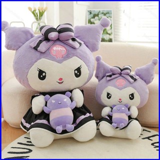 Yt1 หมอนตุ๊กตานุ่ม รูปการ์ตูน Sanrio Kuromi and Baku ของขวัญ สําหรับเด็ก TY1