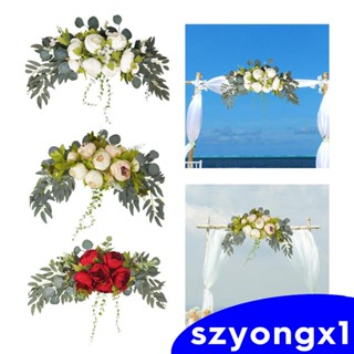 [Szyongx1] ป้ายสัญลักษณ์ Welcome ลายดอกไม้ สําหรับตกแต่งงานแต่งงาน