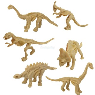 6 plastic dinosaur models Clearance sale