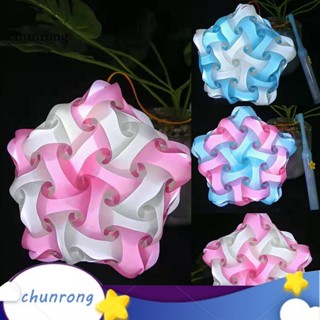 Chunrong โคมไฟ LED 3D แบบพกพา สไตล์จีนวินเทจ สําหรับเทศกาล