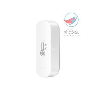 Mif)zigbee เซนเซอร์วัดอุณหภูมิความชื้น พร้อมฟังก์ชั่นเตือนภัย ควบคุมผ่านแอพ อุณหภูมิในร่ม อุณหภูมิความชื้น ขนาดเล็ก สําหรับบ้าน ออฟฟิศ โกดัง