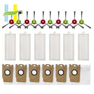 ถุงเก็บฝุ่น แปรงด้านข้าง แผ่นกรอง HEPA อุปกรณ์เสริม แบบเปลี่ยน สําหรับหุ่นยนต์ Lydsto Robot G2