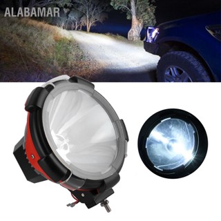 ALABAMAR 12V 200W 9in รถ LED ไฟหน้า Xenon HID Universal Spotlights OffRoad Searchlight สำหรับ SUV IP67 กันน้ำ