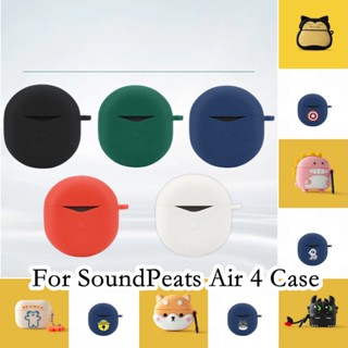 【Trend Front】เคสหูฟัง แบบนิ่ม ลายการ์ตูน สําหรับ SoundPeats Air 4 SoundPeats Air 4