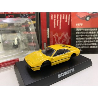 โมเดลรถยนต์ Kyosho 1:64 Ferrari 308 สีเหลือง