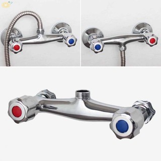 【VARSTR】Mixer Valve Copper 1/2" Anti-reflux Hot And Cool Water Chrome Durable