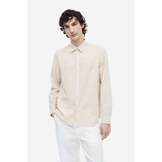 H&amp;M  Man Regular Fit Linen-blend shirt 1134107_4