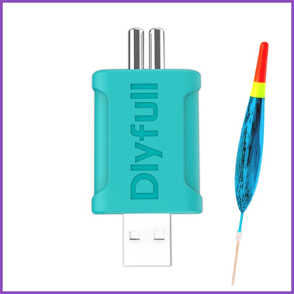 Cr425 แบตเตอรี่ Charger ตกปลาลอยแบตเตอรี่ชาร์จ USB Luminous Fish Float แบตเตอรี่ Charger สําหรับ LIR