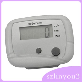 [szlinyou2] เครื่องนับก้าวเดิน แบบพกพา พร้อมจอแสดงผลดิจิทัล สําหรับปีนเขา กิจกรรมกลางแจ้ง