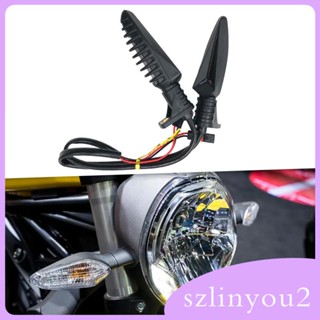 [szlinyou2] หลอดไฟเลี้ยว LED ทิศทางทิศทาง ทนทาน สําหรับรถจักรยานยนต์ F750GS 2 ชิ้น