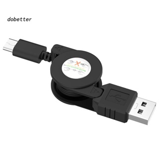 &lt;Dobetter&gt; สายชาร์จ Type-C ซิงค์ข้อมูล USB 31 พับเก็บได้ สําหรับ Android iOS