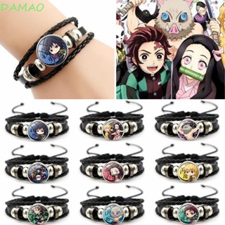 Damao สร้อยข้อมือคอสเพลย์ อนิเมะดาบพิฆาตอสูร Time Cabochon Kamado Nezuko Kimetsu No Yaiba