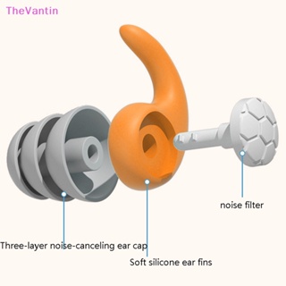 Thevantin ที่อุดหู ป้องกันเสียงรบกวน กันน้ํา กันเสียงรบกวน สําหรับว่ายน้ํา