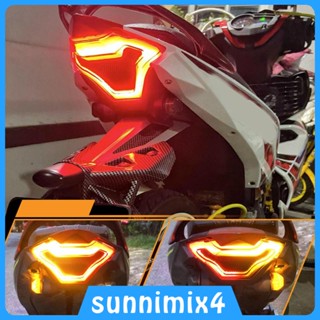 [H2Sports] ไฟท้ายรถจักรยานยนต์ LED พร้อมสัญญาณไฟเลี้ยว สําหรับ Exciter150