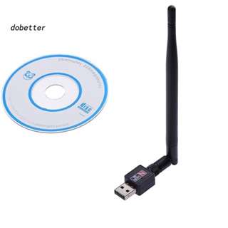 &lt;Dobetter&gt; อะแดปเตอร์เราเตอร์ WiFi USB ไร้สาย ความเร็วสูง ใช้ง่าย สําหรับใช้ในครัวเรือน