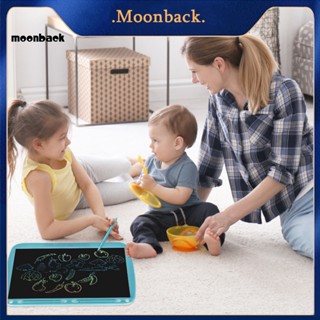 &lt;moonback&gt; แท็บเล็ตเขียนหนังสือ อเนกประสงค์ ขนาด 15 นิ้ว สีสันสดใส สําหรับเด็กผู้ชาย และเด็กผู้หญิง